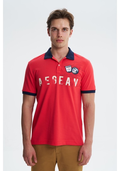 AR-MA Arma Erkek Regular Fit Likralı Pike Polo Yaka Tişört Y27374308601 001