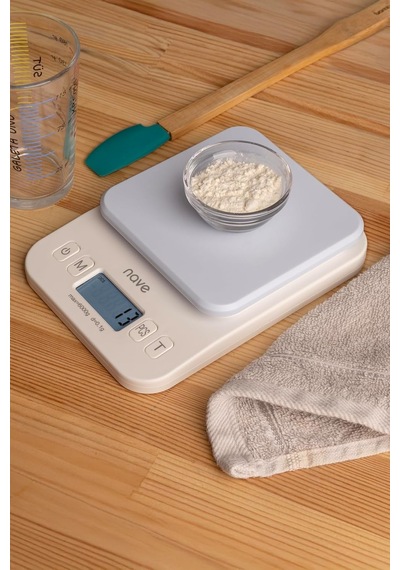Nave Dijital Mutfak Tartısı, 6kg/0.1g Lcd Ekranlı Yüksek Hassasiyetli Gıda Ölçeği, Çoklu Ünite G/oz/ml/lb , P Diğer