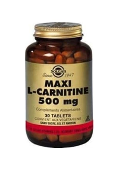 Solgar Maxi L-carnitine 500 Mg 30 Tablet