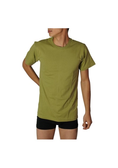 Erkek Siyah 6'lı Paket Sıfır Yaka Fanila Elf568s0003ccm6 YENİ HAKİ