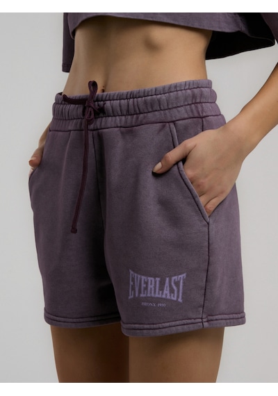 Everlast Bronx 1910 Mor Kadın Şort Mor