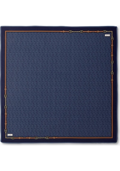 Levidor Twill İpek Eşarp-0940 Lacivert