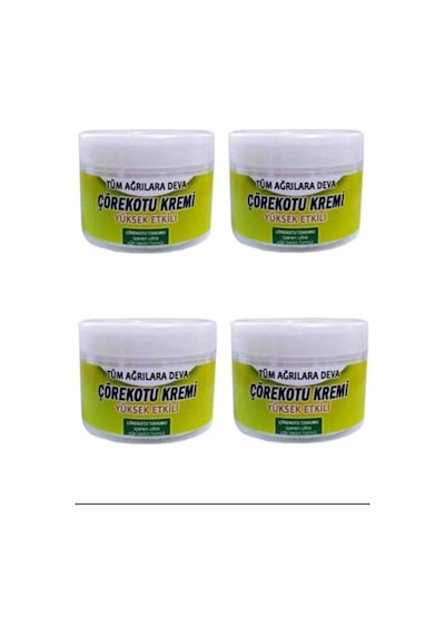 Süper Mem Çörek Otu Kremi 100ml - 4 Adet Set