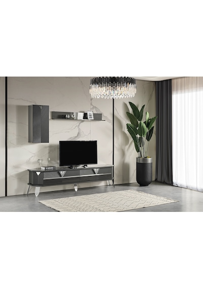 Madrid Modern Tv Ünitesi Siyah