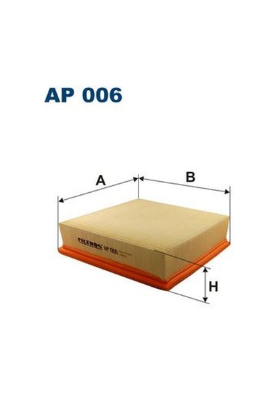 Fıltron Ap006 Hava Fıltresı T2 / T3 Polo / Classıc 1,3 1,6 2,0 67 94