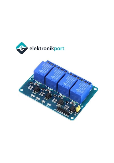 Elektronikport-Röle Modülü - 4 Kanal 5V Arduino