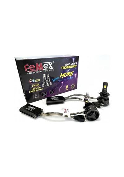 H7 Super More Csp Superior Etı Chipset H7 Led Xenon Led Headlight Femex,,