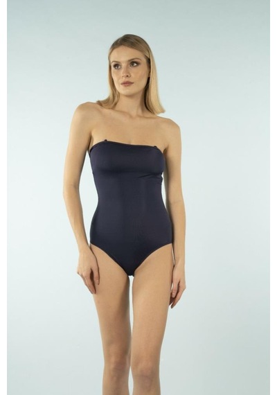 Estiva 2538-102 Lacivert Straplez İp Askılı Mayo