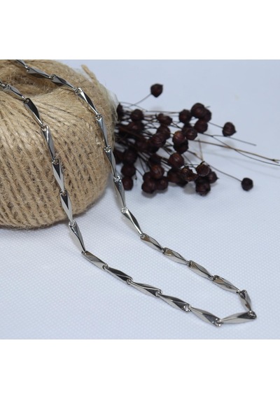316 L Kibar Model Paslanmaz Çelik Kolye 3Mm 55Cm (455373662)