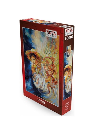 Nova 1000 Parça Bir Buket Çiçek Puzzle - Ihar Balaikin