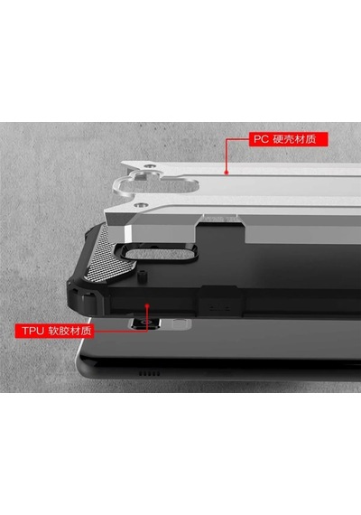 Galaxy A7 2018 Armor Hibrit Kaliteli Zırh Kılıf