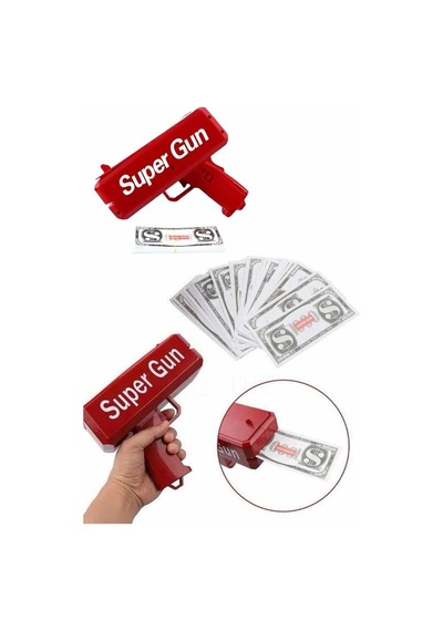 Para Dolar Atma Makinası Super Money Gun Para Saçma Fırlatma Tabancası Krgltgseku1f46dvwuw Çok Renkli