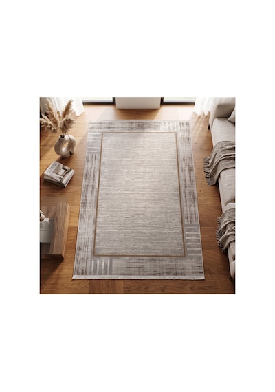 Merinos Vista Vizon Kahve Çerçeveli %100 Akrilik Yumuşak Dokulu Salon Oturma Odası Halısı 79322-80 Kahverengi Merinos Vista Vizon Kahve Çerçeveli %100 Akrilik Yumuşak Dokulu Salon Oturma Odası Halısı 79322-80 Kahverengi
