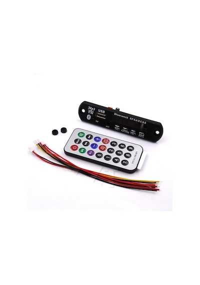 Mikrofonlu Bluetooth Radyo Usb Aux Sd Kart Mp3 Çalar 12 V