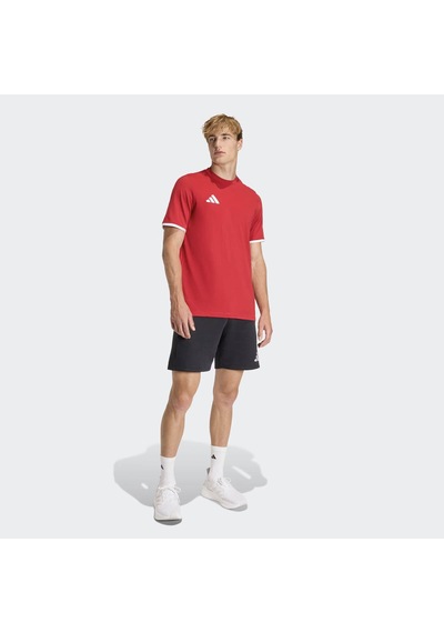 Adidas Ent26 Tee Kırmızı Erkek T-shirt Jz6676