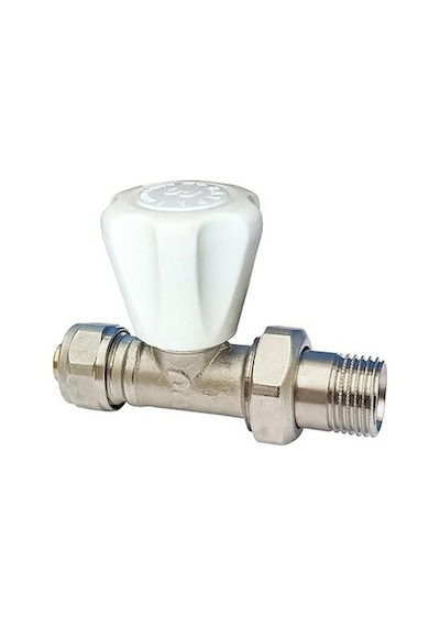 Baypa 1/2" Düz Radyatör Pex Vana