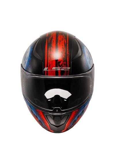 Ls2 Rapıd 2 Zombıe Siyah-kırmızı Kask