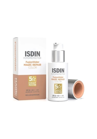 Isdin Fotoprotector Fusion Water Magic Repair Color SPF50 50 ML