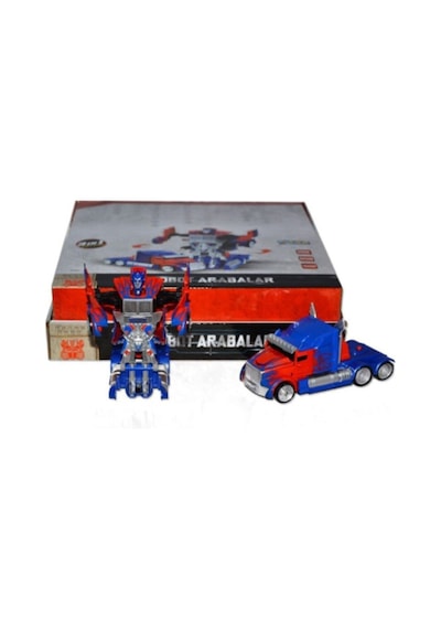 Optimus Prime Transformers Tek Tuşla Robota Dönüşen Araba Diğer