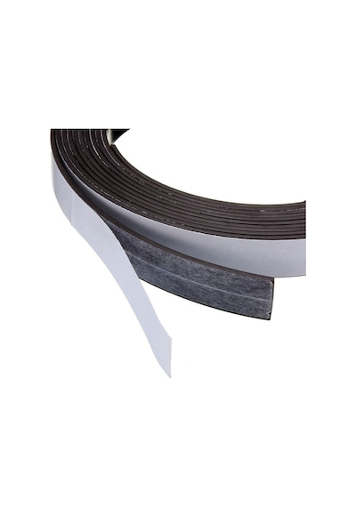 Ay Magnet 2 Metre 20mm Yapışkanlı Şerit Mıknatıs Magnet