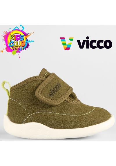 Vicco Plase İlk Adım Bebek Ortopedik Çocuk Spor Ayakkabı Haki