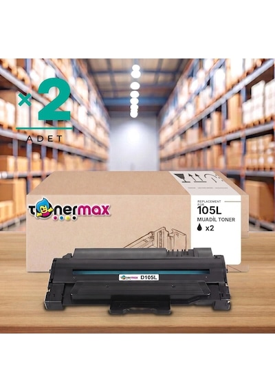 Samsung Xpress Scx-4600 Uyumlu Toner Çipli Mlt-d105l 2'li 2.500 Sayfa