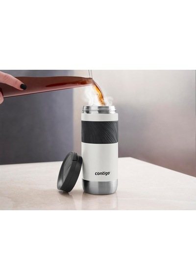 Byron Pro Snapseal Termos Bardak 470ml Beyaz Çok Renkli