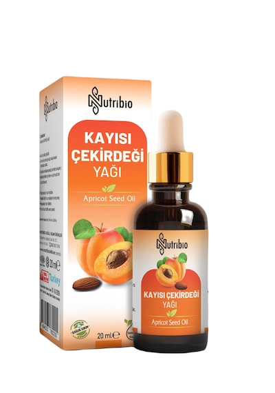 Nutribio Kayısı Çekirdeği Yağı Soğuk Sıkım 20ml 20 ML