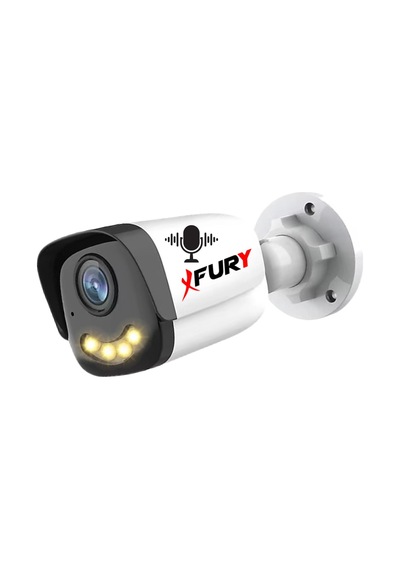 Fury 4 Lü Sesli Güvenlik Kamerası 5590s 5 Mp Lens Gece Renkli Full Hd Kamera Sistemi 320gb