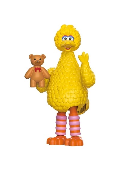 Susam Sokağı Minik Kuş Blokees Sesame Street Blokees Big Bird Figür Model Kit 14 Cm