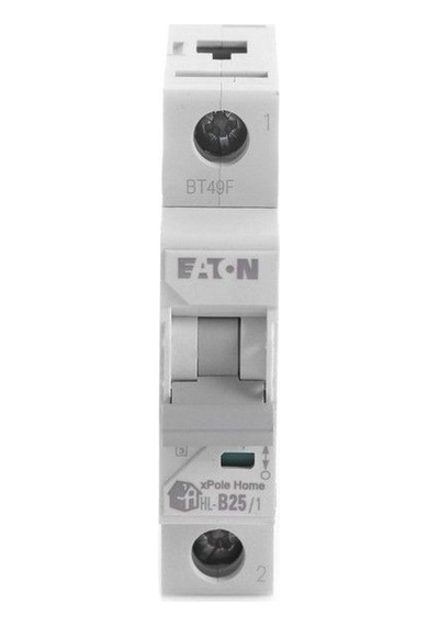 Eaton 194723 Minyatür Devre Kesici - 4,5ka - B Eğrisi - 1x25a