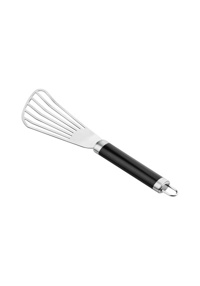 Icon Black Sılver Omlet Spatula Paslanmaz Çelik