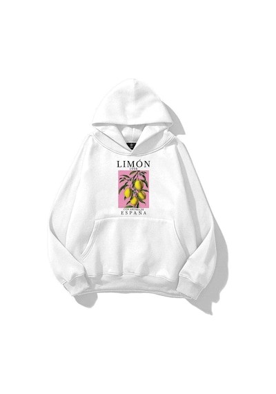 Tarzsokak Unisex Limon 1998 Sweatshirt Beyaz