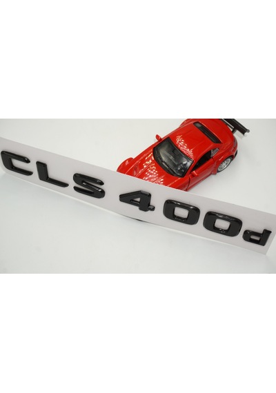 CLS 400d Bagaj Parlak Siyah ABS 3M 3D Yazı Logo