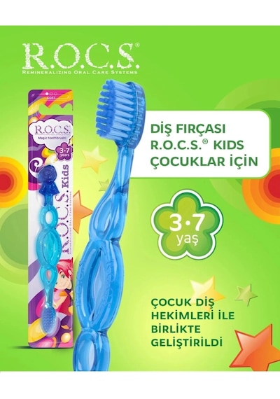 .kids Ekstra Soft Diş Fırçası 3-7 Yaş Çok Renkli