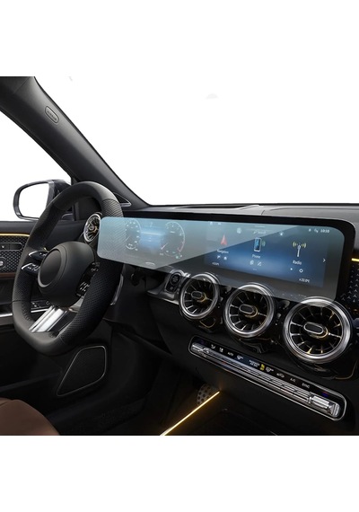 Mercedes A Serisi Uyumlu Ekran Koruyucu Multimedya Ve Djital Ekran 10.25'' 9h Nano Ekran Koruyucu