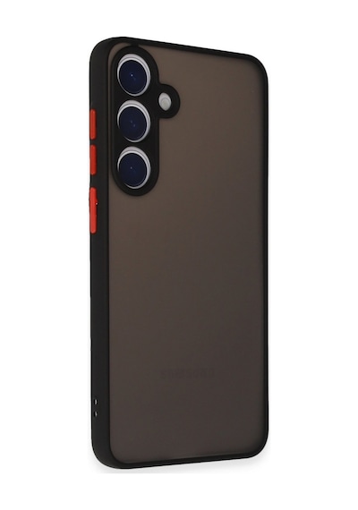 Samsung Uyumlu Galaxy S24 Uyumlu Kılıf Montreal Silikon Kapak - Siyah