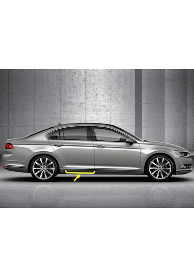 VW Passat B8 2015-19 Sağ Arka Kapı Bandı Çıtası Kromaj 3G0853334A