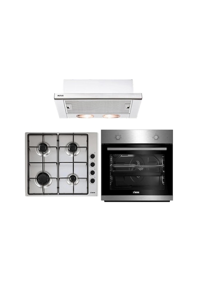 Altus ALA 132 I - ALA 182 GID - AL 37 I Inox Ankastre Set