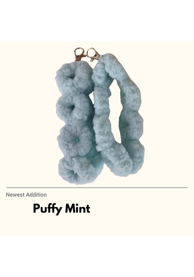 Puffy Mint Telefon Askısı