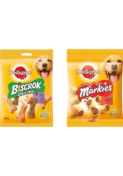 Pedigree Biscrok 200 G + Markises Köpek Ödül Bisküvisi 150 G