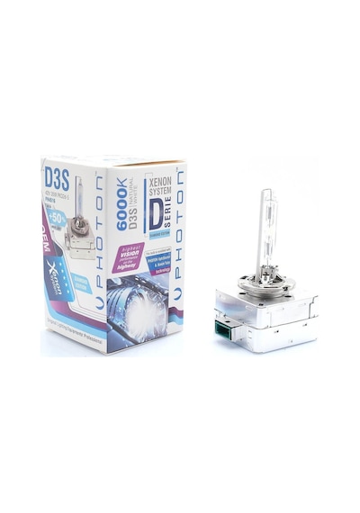 Photon D3s 6000k Beyaz Xenon Ampul +%50 Fazla Işık