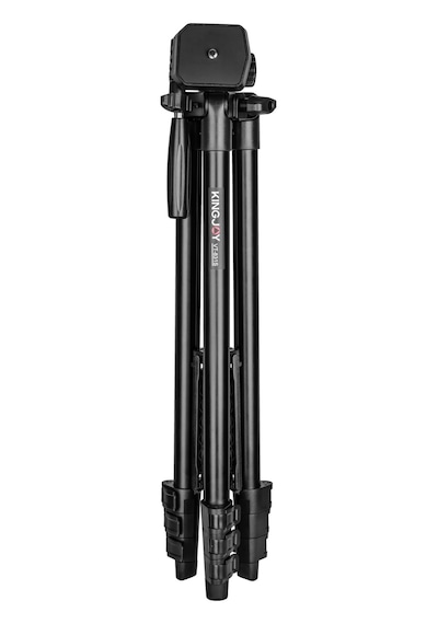 Kingjoy Vt-831scb Uzaktan Kumandalı + Cep Telefonu Standlı Video Tripodu Siyah