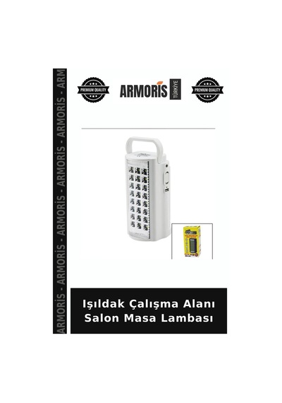 Işıldak Çalışma Alanı Salon Masa Lambası