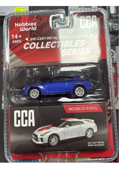 Cca Collectibles Series Nissan Gtr R35 Mavi 1/64 Model Araba