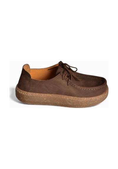 Fox Shoes V944092701 Kahverengi Hakiki Deri Nubuk Günlük Ayakkabı Kahverengi