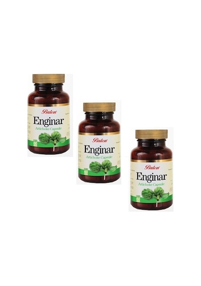 3 Adet Balen Enginar (Artichoke Extract) Kapsül 60 Kapsül X 475 MG