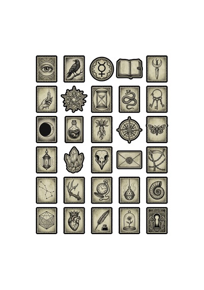 Posta Pulu Koleksiyon Vintage Sticker Seti 150 Adet - 5'li Mega Paket No05 - Laptop Defter Ajanda Çok Renkli