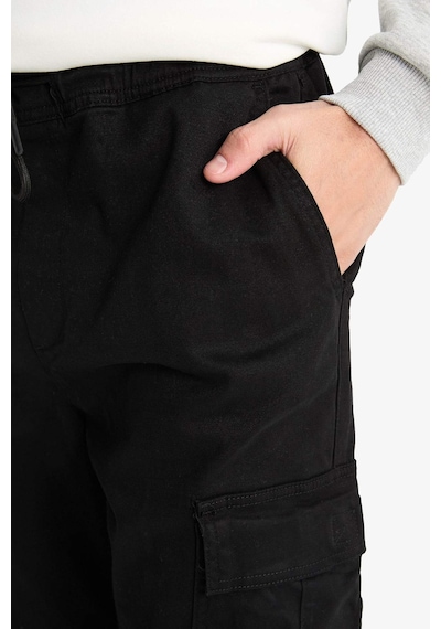 Defacto Regular Fit Beli Bağcıklı Kargo Cepli Jogger Pantolon F4681AX25AU Defacto Regular Fit Beli Bağcıklı Kargo Cepli Jogger Pantolon F4681AX25AU