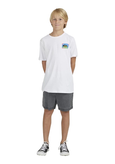 Quiksilver Colour Flow Ss YthErkek Çocuk Tişört  Beyaz Beyaz